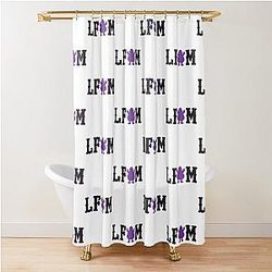 Let's Go Grimace Shower Curtain