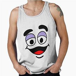 Funny Grimace Face Tank Top