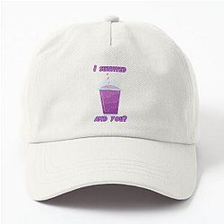Grimace shake Funny Dad Hat