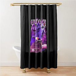 Funny Grimace Bootleg Shower Curtain