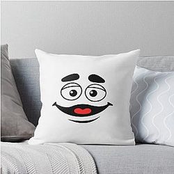 Grimace Throw Pillow