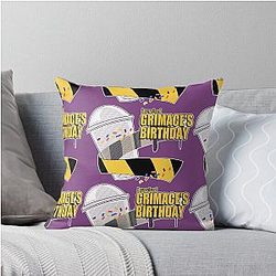 I Survived Grimace's Birthday Pillow
