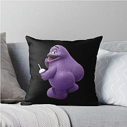 Grimace Throw Pillow