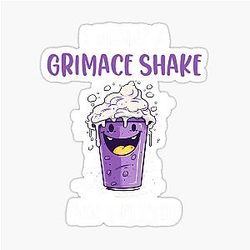 I drank a Gr=eace shake and Survived, used a sticker
