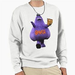Grimace Fan Pullover Sweatshirt