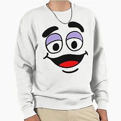 Funny Grimace Pullover Sweatshirt