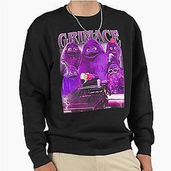 Grimace Retro Vintage Pullover Sweatshirt