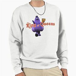 Grimace King of Queens Pullover Hoodie