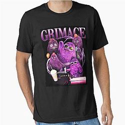 Grimace in 90s Y2k Style Tribute Essential T-Shirt