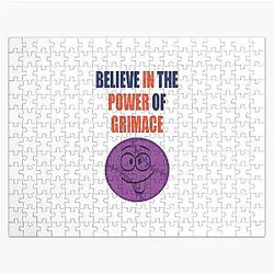 Believe in the power of the Grimace Jigsaw Puzzle