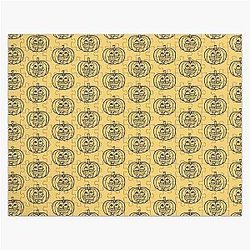 Crazy Pumpkin Cross Eyed Halloween Funny Jigsaw Puzzle