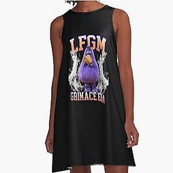 LFGM Grimace Era A Line Dress