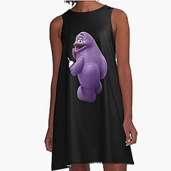 Grimace A-Line Dress