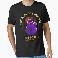 Grimace The Horrors Persist But I Essential T Shirt