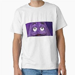 Grimace Face Classic T-Shirt