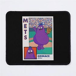 Grimace Baseball Card Mousepad