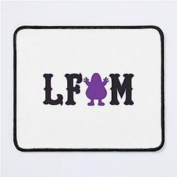 Let's Go Grimace Mouse Pad