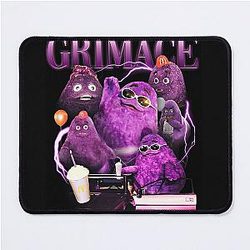 Grimace in 90s Y2K Style Tribute Mousepad