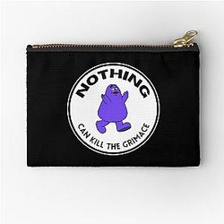 Nothing Can Kill Grimace Zipper Pouch