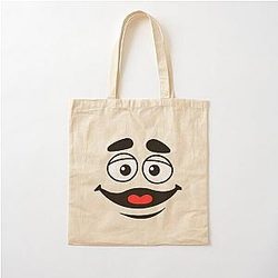 Grimace Cotton Tote Bag