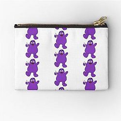 McDonald's Grimace Fast Food Mascot Zipper Pouch
