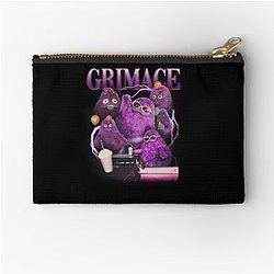 Grimace 90s Rock Vintage Inspired Shirt Zipper Pouch