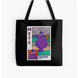 Grimace Baseball Card Tote Bag