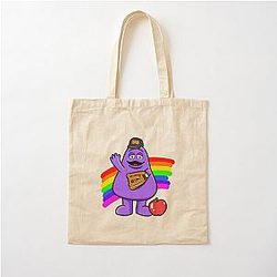 Grimace Cotton Tote Bag