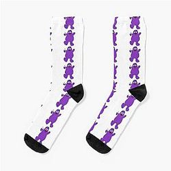 McDonald's Grimace Fast Food Mascot Socks