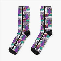 Grimace Baseball Socks