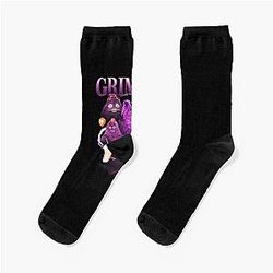 Grimace in 90s Y2k Style Tribute Socks