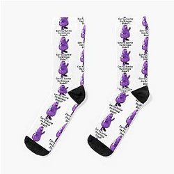 Grimace Shake Socks