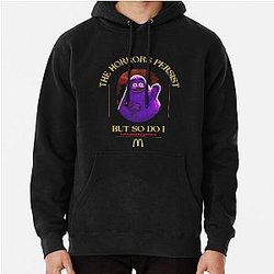 Grimace The Horrors Persist But I Do Pullover Hoodie