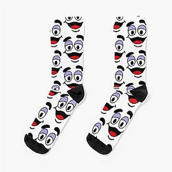 Funny Grimace Face Socks