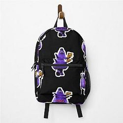Grimace Funny Baseball Meme Backpack