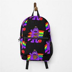 Rainbow Baseball Backpack