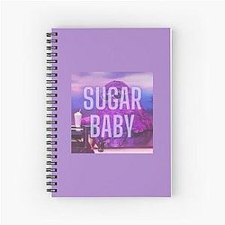 Sugar Baby Grimace Spiral Notebook