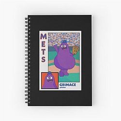 Grimace Baseball Card Notebook