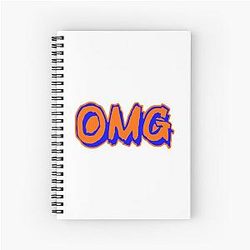 Grimace Mets Spiral Notebook
