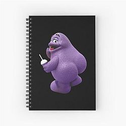 Grimace Spiral Notebook