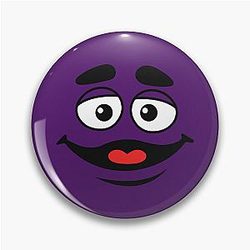 Grimace Pin