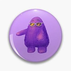 Grimace McDonald's Pin