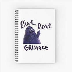Live Love Spiral Notebook