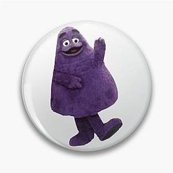 Grimace McDonald's Pin