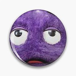 Grimace Face close-up (McDonald's)