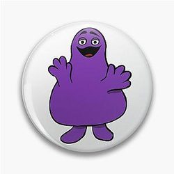 Grimace McDonalds Pin