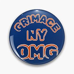 Grimace NY Pin