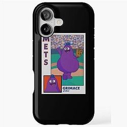Grimace Baseball Card iPhone Tough Case