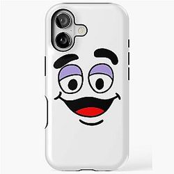 Grimace Face iPhone Tough Case