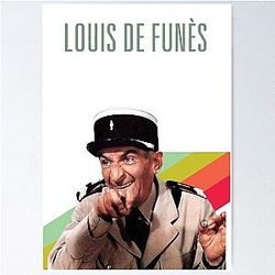 Louis de Funès Grimace Poster